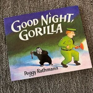 children's book Good Night, Gorilla by Peggy Rathmann